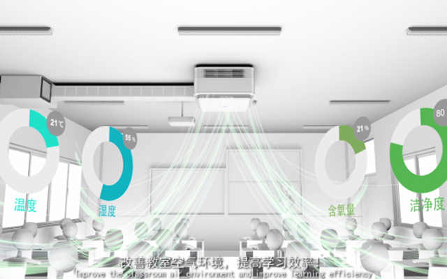 學(xué)校教室辦公室通風(fēng)降溫解決方案