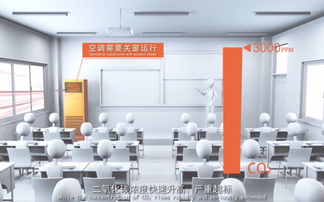 學(xué)校教室辦公室通風(fēng)降溫解決方案