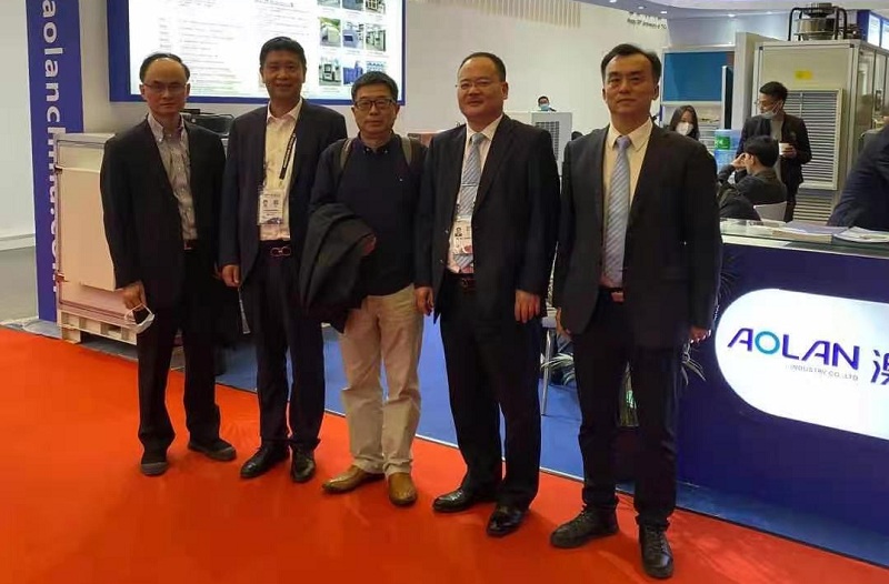 澳藍(lán)產(chǎn)品亮相2021中國制冷展 行業(yè)專家匯聚一堂