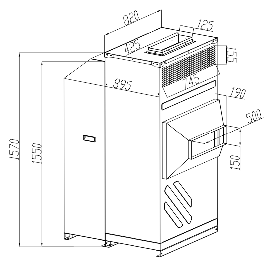 數(shù)據(jù)中心專用-間接蒸發(fā)空調(diào)機組