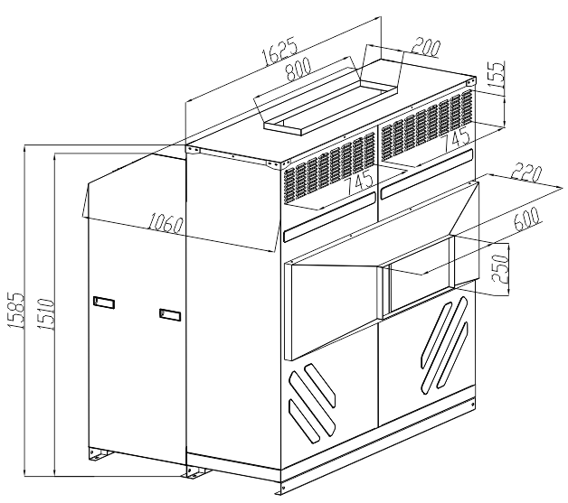 數(shù)據(jù)中心專用-間接蒸發(fā)空調(diào)機組