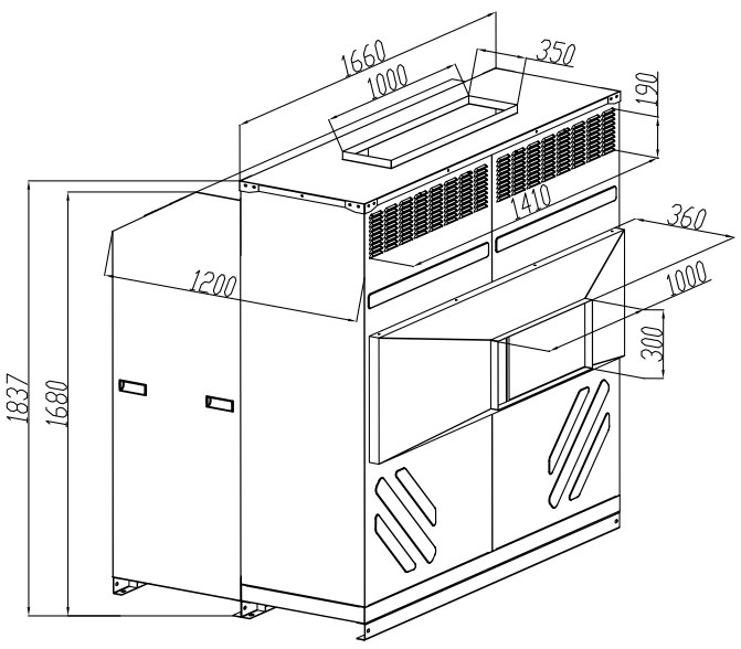 數(shù)據(jù)中心專用-間接蒸發(fā)空調(diào)機組